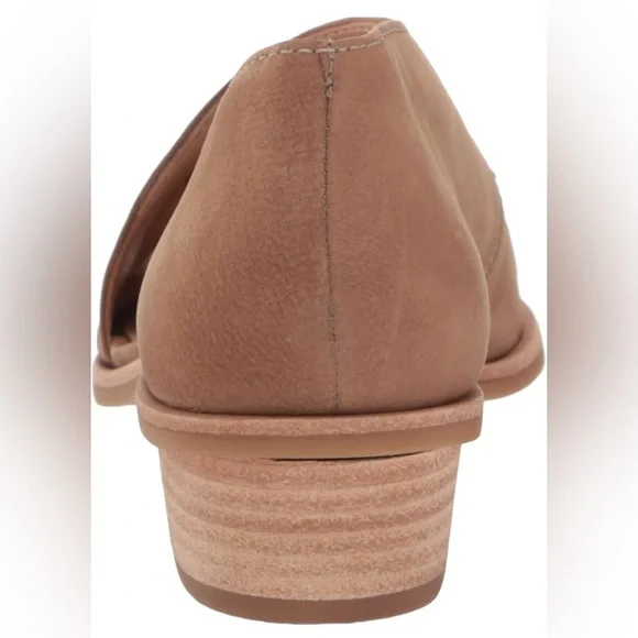 NWOT LUCKY BRAND SERKIE OPEN TOE SLIP ON SANDAL HEELS - Picture 8 of 12